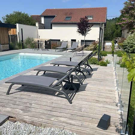 Sejour Detente - Appart'Hotel N 1 Avec Jaccuzi, Piscine Et Petit-Dejeuner Chouzelot Eksteriør bilde